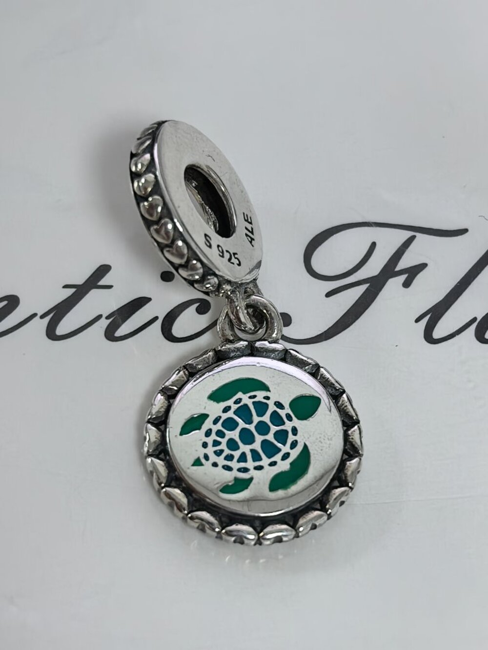 Pandora Florida Beach Tortoise Charm, S925 Silver Jewelry Bracelets